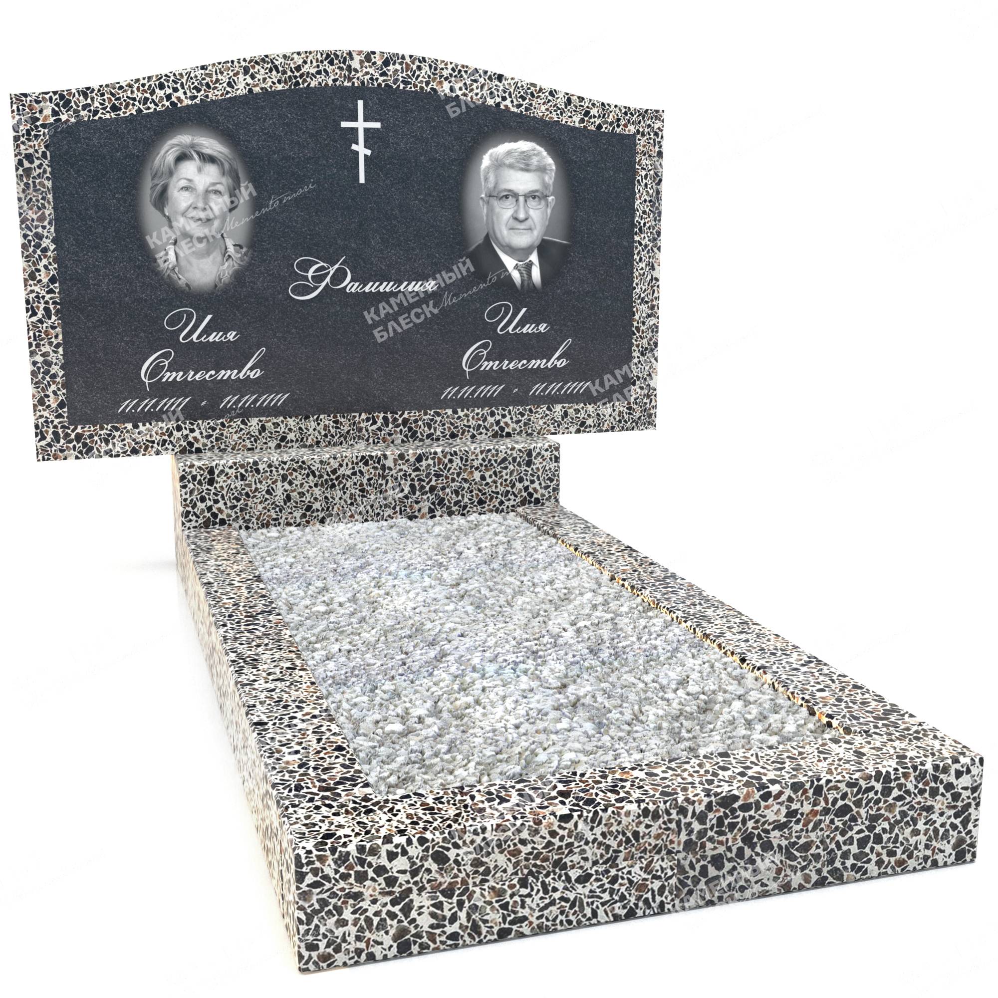 Памятник из мраморной крошки