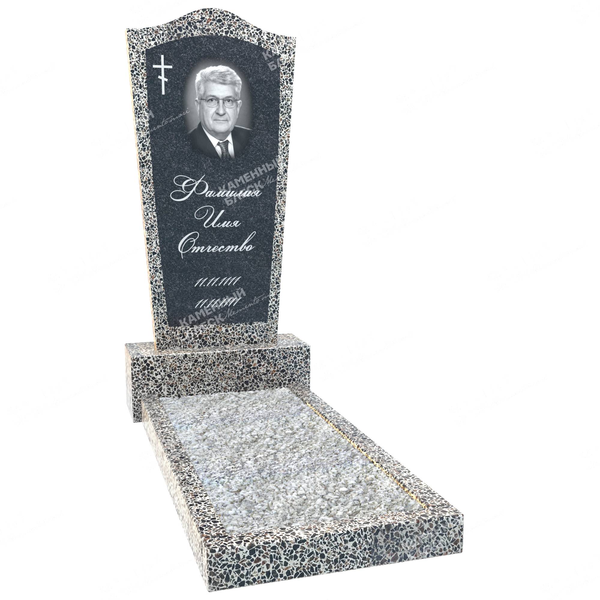 Памятник из мраморной крошки