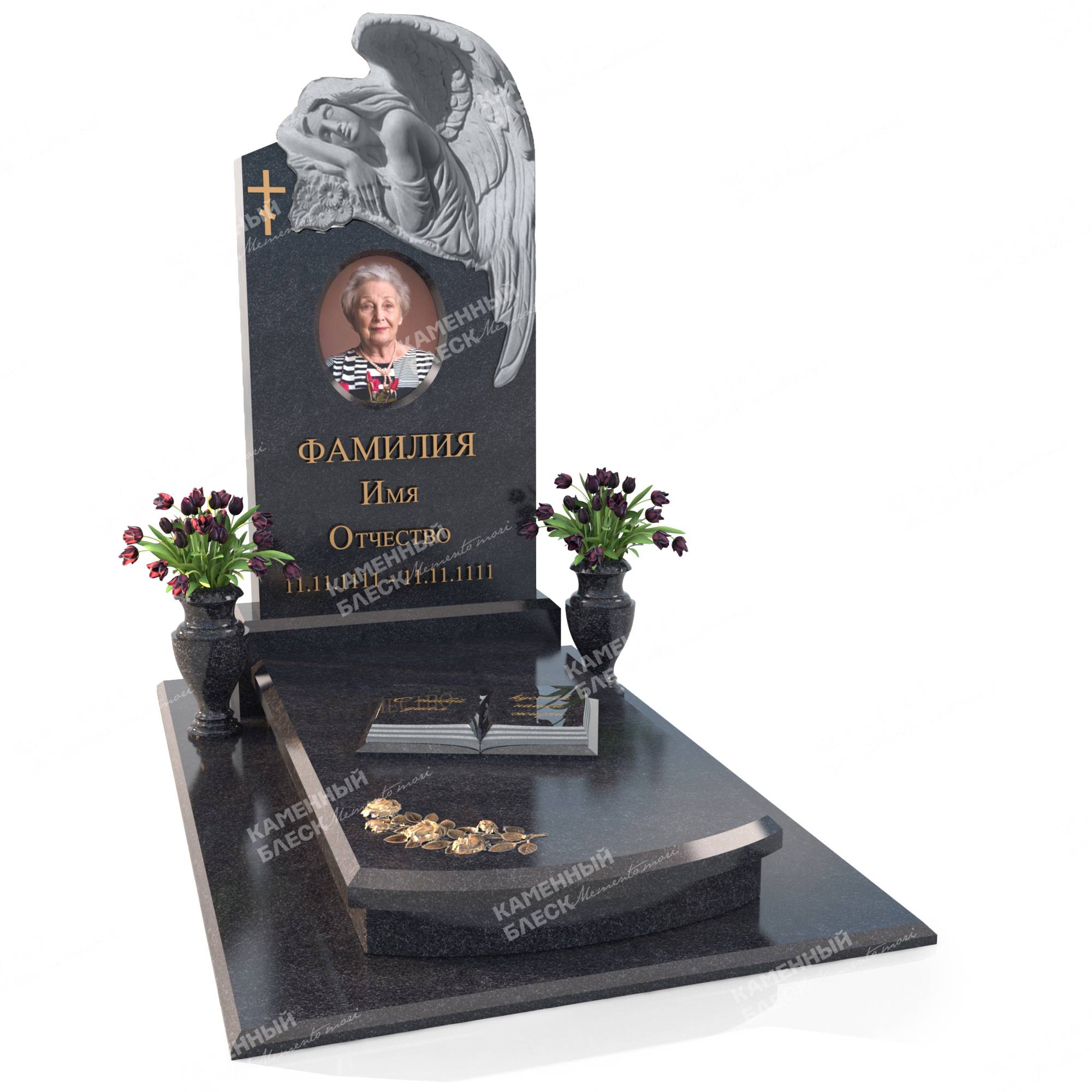 Памятник с художественной резкой ХП-1