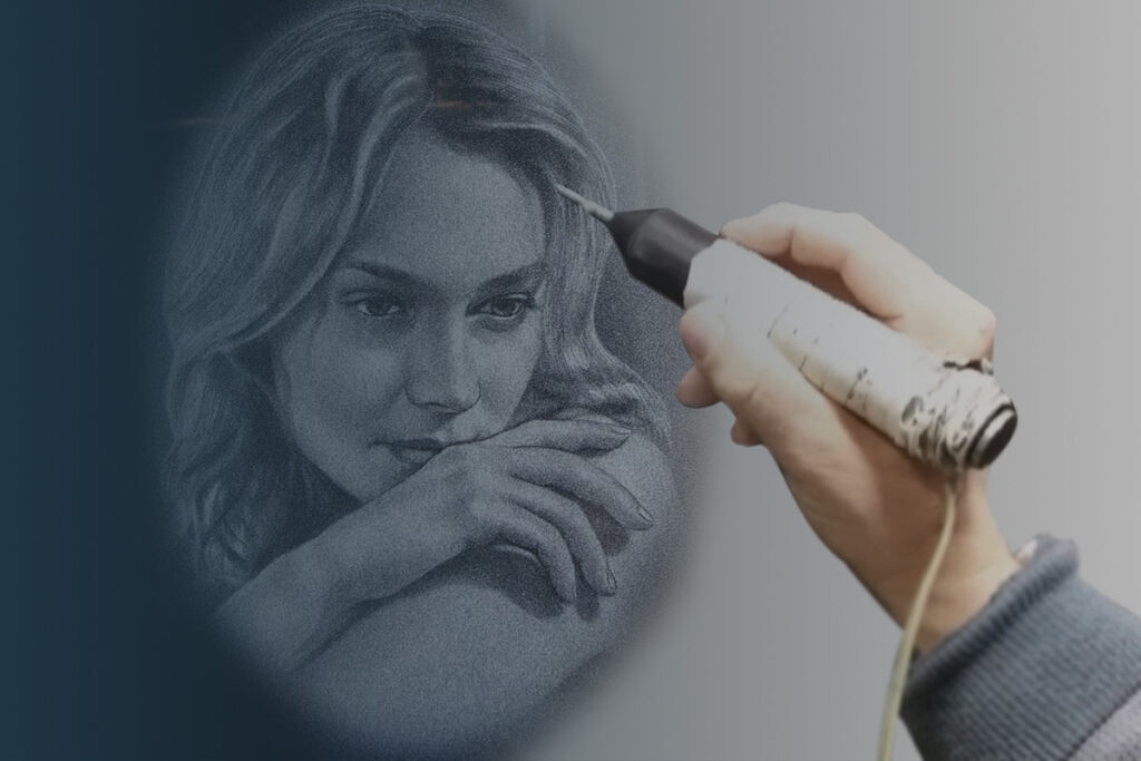 Ручная гравировка портрета