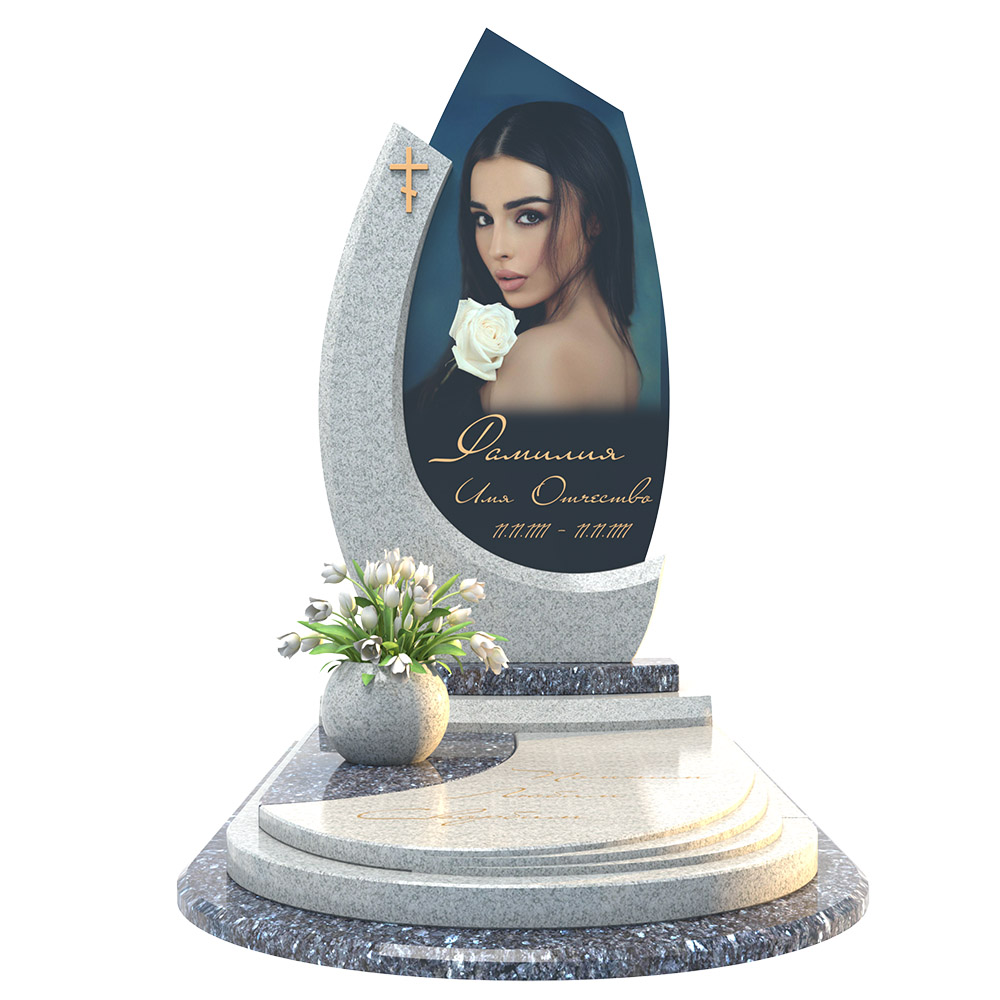 Медальон из стекла